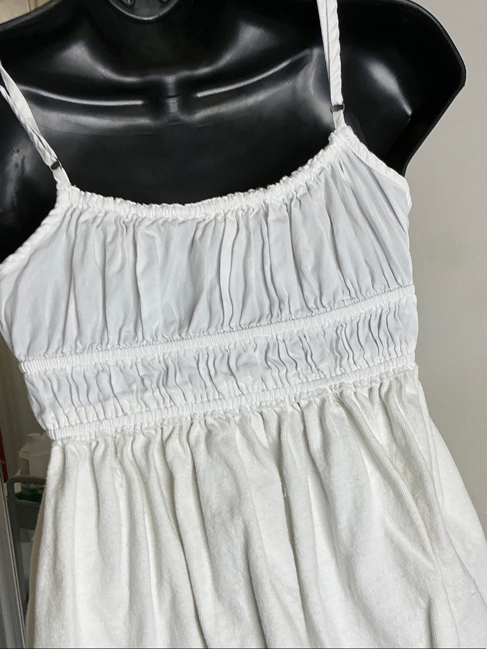 Free People White Scarlett Babydoll Cami Top Size XS - Picture 7 of 12